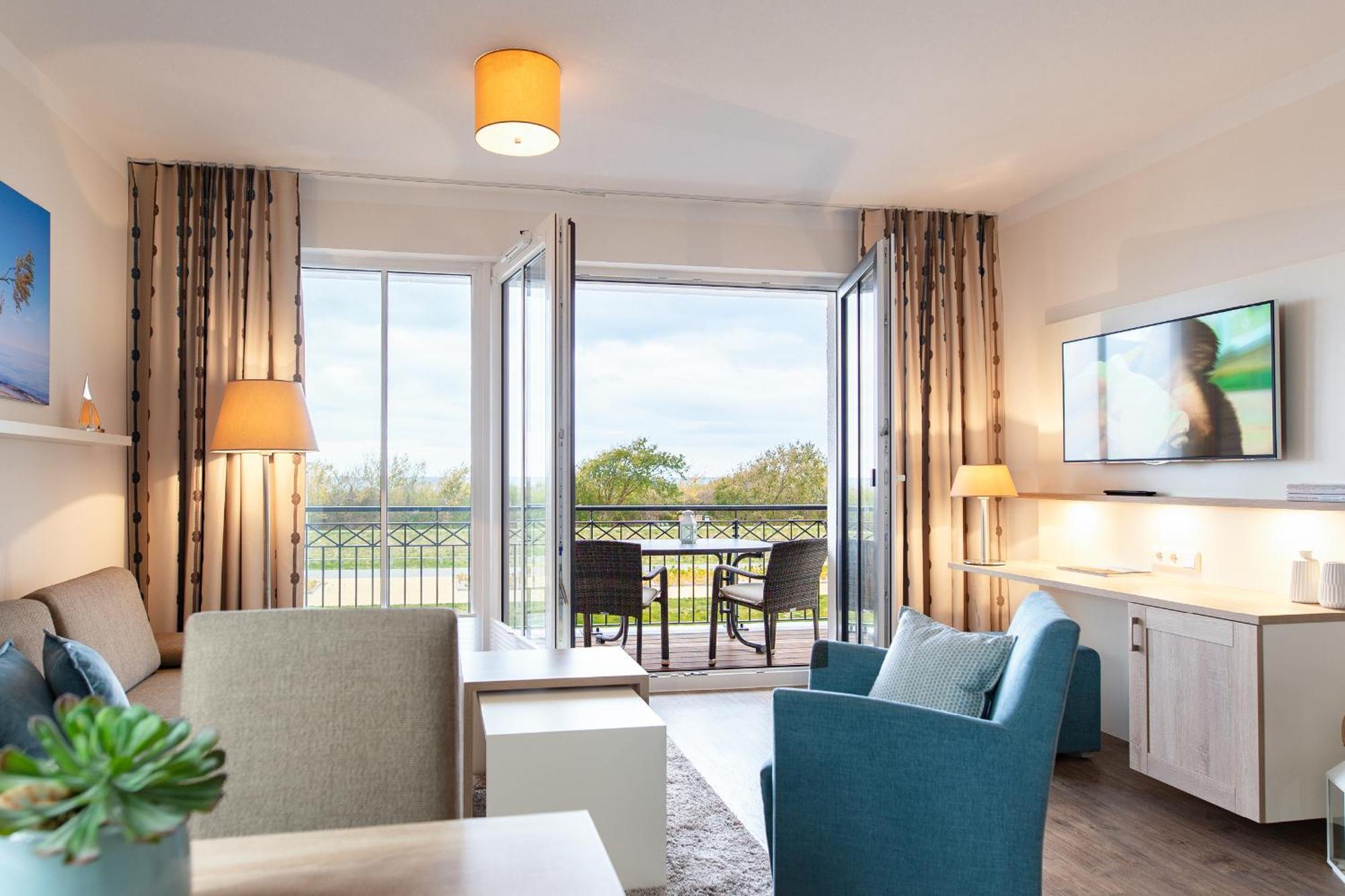 Börgerende-Rethwisch Aparthotel Waterkant Suites - Fewos Am Meer Mit Spa الغرفة الصورة