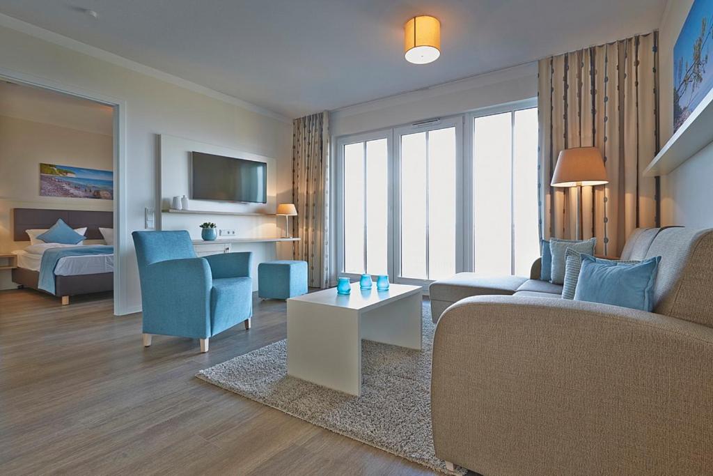 Börgerende-Rethwisch Aparthotel Waterkant Suites - Fewos Am Meer Mit Spa الغرفة الصورة