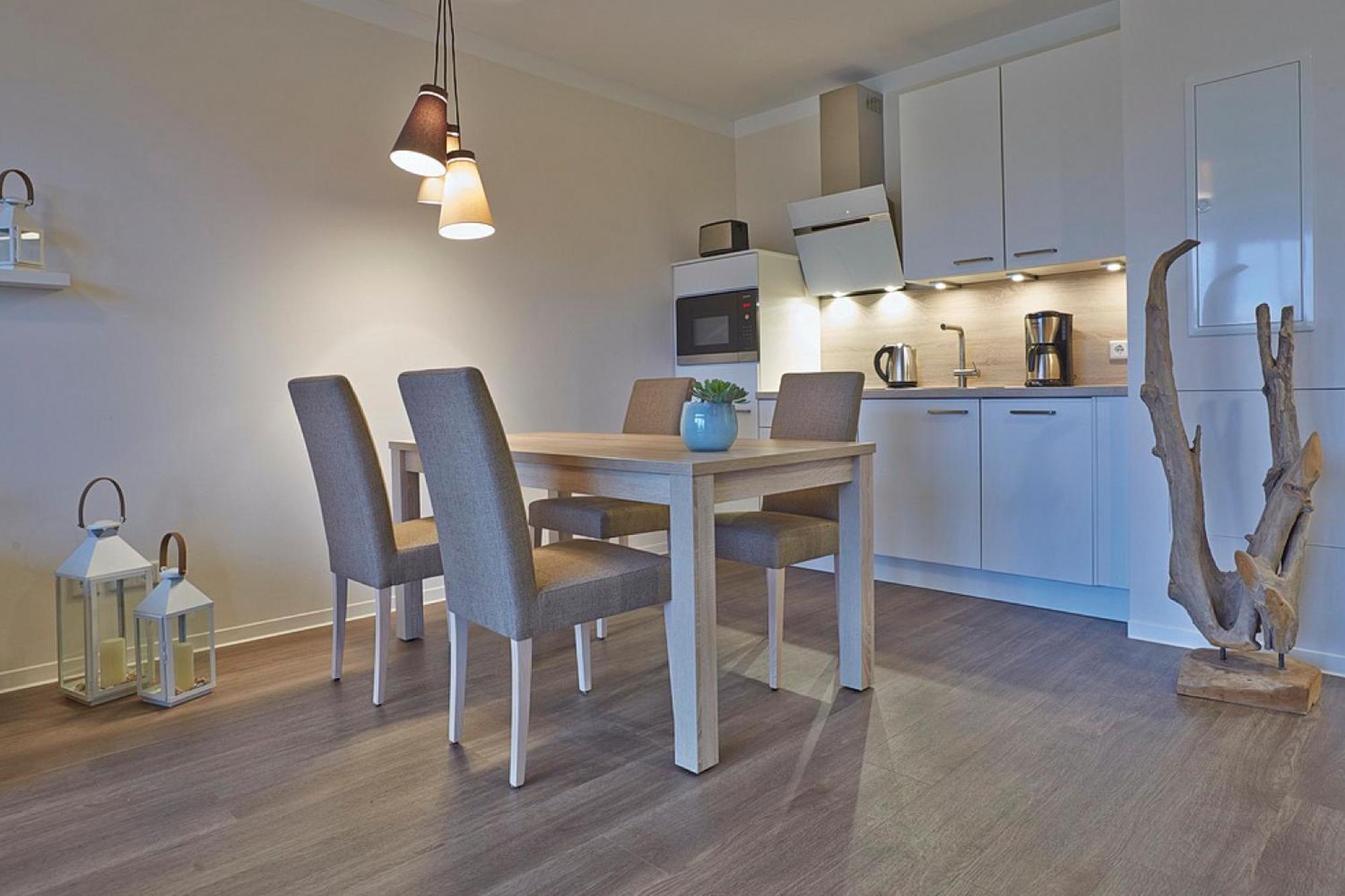 Börgerende-Rethwisch Aparthotel Waterkant Suites - Fewos Am Meer Mit Spa الغرفة الصورة
